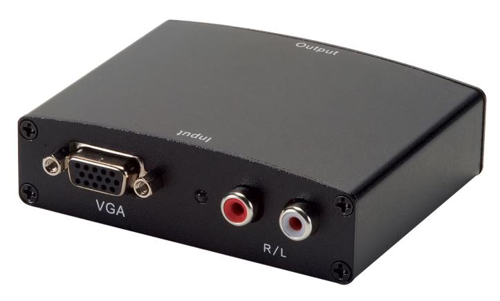 Convertor Adaptor VGA – HDMI Convertor HDMI audio (L- R)